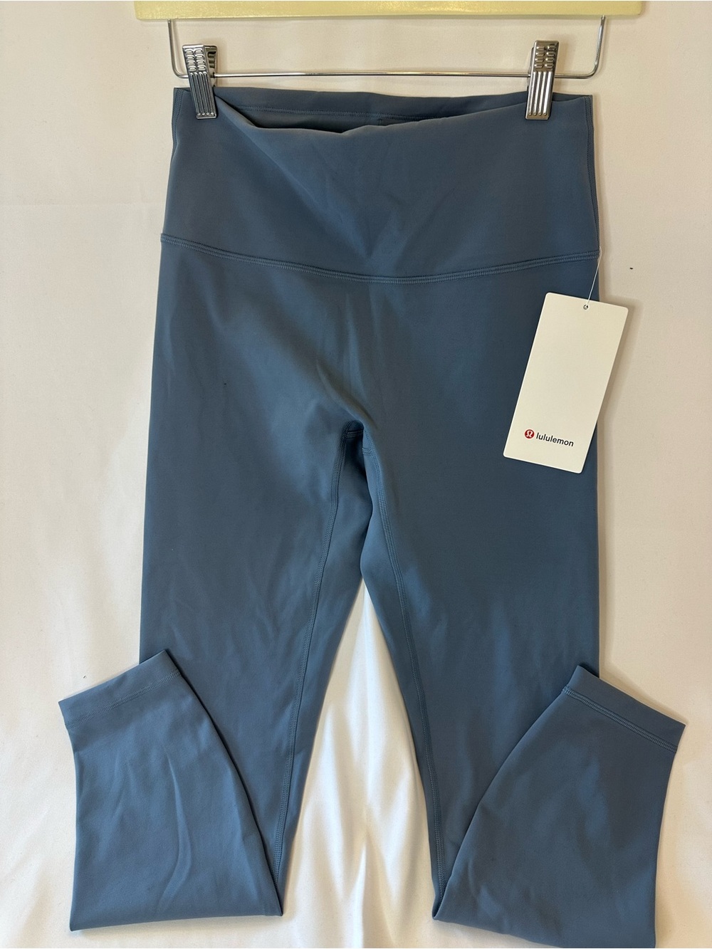 Lululemon Wunder Train High Rise  25”Line NWT size 8 Steel Blue